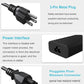 60W 65W USB C Laptop Charger Compatible with Dell Latitude 5540 5550 5420 5450 3550 7420 3540 3450 5520 7440 7430 5530 5430 e5440 for Chromebook XPS 13 Computer AC Power Adapter