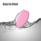 ZSDY Car Cup Coaster, 4PCS Universal Auto Non-Slip Cup Holder Embedded in Ornaments Silicone Coaster, Car Interior Accessories Sets, Pink