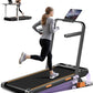 16% Incline Walking Pad Treadmills for Home Small, 4-in-1 Under Desk Treadmill with Handles, Foldable Treadmill with 2.5 HP Quiet Brushless, 330 LBS Capacity
