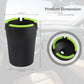 Smokeless Ashtray,Portable Car Ashtrays for Cup Holder Smell Proof,Multifunctional Ashtray with Lid Smell Proof for Ccar Truck SUV Keep Car Interior Accessories Tidy (Black)