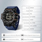 FANMIS Mens Military Multifunction Digital LED Watch Electronic Waterproof Alarm Quartz Sports Watch