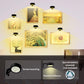 3PACK Picture Light Battery Operated with Remote, Painting Light for Wall Art with 3 Lighting Colors Dimmable, LED Art Display Accent Light on Wall for Poster Dartboard Frame Portrait Black