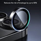 ESR Camera Lens Protector for iPhone 17/iPhone 16/iPhone 16 Plus, Ultra-tough HD Individual Lens Protectors, Ultra-thin Tempered Glass, 1 Pack, Black
