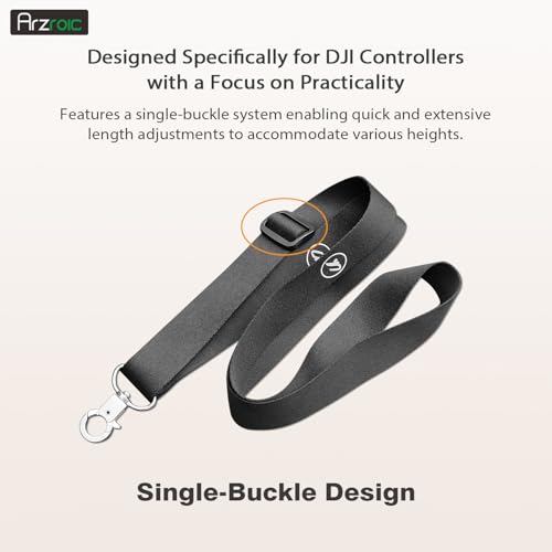 Arzroic Lanyard Neck Strap Drone Accessories for DJI Mini 4K / 2/2 SE / 3/3 Pro, DJI Flip/Neo/Mavic 3 / FPV, and DJI Air 3S / 3 / 2S