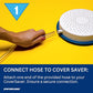 SWIMLINE HYDROTOOLS ORIGINAL Submersible Pool Cover Water Siphon Pump Automatic Removal For Above Ground Swimming Pools, Covers, & Hot Tubs Winterizing Kit |Non Electric Drain Hose Cover Saver 5436