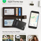 LOXP Wallet Tracker Card – Works with Apple Find My [Apple MFi Certified, iOS Only], Slim 1.65mm Bluetooth Item Finder, IP68 Waterproof, Wireless Rechargeable GPS Locator for Wallet, Keys & Luggage