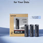 Lexar 64GB 3-Pack Flash Drive A30E USB 3.2 Gen 1, USB Drive up to 100MB/s, Storage Expansion and Backup for PC and Mac Systems