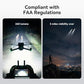 Drone Strobe Light, FAA Night Flying Light, Anti Collision LED Flash Light, for DJI Neo 2/ Avata 2/ Mini 4K/ Mini 5/4/ 3/ Mavic 4/3/ 2/ Air 3S Accessories, for Aircraft Car Motorcycles (2 Pack)