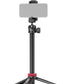 ULANZI MT-44 Extendable Phone Tripod, 59" Selfie Stick Vlog Stand with 2 in 1 Phone Clip, 360° Ball Head Camera Tripod for iPhone Sony DJI Osmo Nano Action Camera, Lightweight for Travel