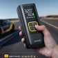 Car Tire Inflator Portable Air Compressor - Lamicall [4X Faster][150 PSI] Bike Air Pump, Rechargeable Battery, Pressure Gauge Display, LED Light, Automatic Car Cordless Pump for Motorcycle, Bike, Ball