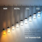 Linkind A19 LED Light Bulbs Dimmable, 60W Equivalent, Energy Efficient 9W, 2700K, 800 Lumens, E26 Standard Base, Lighting for Bedroom Living Room Home Office, 6 Packs