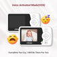 VTimes Baby Monitor with Camera and Audio, Video Baby Monitor No WiFi Night Vision 2.4" LCD Screen Portable Baby Camera Monitor Alarm Lullaby Temperature Sensor and 1000ft, Ideal for Baby/Elderly/Pet