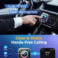 JOYROOM 96W FM Transmitter Bluetooth 6.0 Car Adapter Aux with 3 Charging Ports【PD 60W & 2 * 18W】【Air Vent Installation for Safe】 Deep HiFi Bass Player Wireless Radio Fun Car Accessories Gift Set