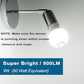 Motion Sensor Light Bulbs for Outdoor Indoor, 9W A19 Motion Detector Led Bulb, 60 Watt Equivalent, E26 800lm 5000K Daylight, Dusk to Dawn Motion Activated Security Lights for outside, Inside (2 Pack)