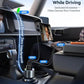 Starlink Mini Car Adapter, 10FT Starlink Mini Cable Car Charger, 12V-24V Cigarette Lighter Adapter [Stable Power Chip & 18AWG Waterproof Cable] Dual PD 45W + USB A 30W Ports for Cars, Trucks, RVs