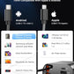 [Upgraded] SUPERONE Retractable Car Charger 4 in 1, Fast Car Phone Charger with Cord 2.6ft, USB C and Apple Car Adapter, Compatible with iPhone 17 16 15/15 Pro Max/14/13/12/11, Galaxy, Pixel
