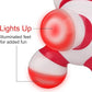 cotsoco Handheld Massager Mini Portable Vibrating Body Massager with LED Light for Hand Head Neck Back Legs Arms Pain Release, Battery Operated, Easy Hand Grip