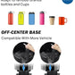 JOYTUTUS Cup Holder Phone Mount for Car, Car Cellphone Large Adapter Long Arm with 360 Degree Rotation, Compatible iPhone, Samsung & All Smartphones,Black,1 Pack