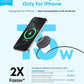 Anker Zolo Magnetic Wireless Charger, Qi2 Certified 15W MagSafe-Compatible Wireless Charging Pad, for iPhone 17/16/15 Series, AirPods, and More (Not for Pixel, Adapter Not Included) (Black, 2 Pack)