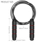 Jump Rope,Adjustable Jumping Rope,Tangle Free Fast Ball Bearings skipping rope,Suitable for Men, Women, and Kids,Fitness,Workout and Slimming at Home,School.