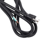 PS615143 3-Wire Appliance and Power Tool Cord, 6 ft, 14 AWG, 15A/125V AC, 1875w, Black