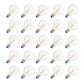 Meconard G40 1.57 Inch Led Replacement Light Bulbs, E12 Screw Base Shatterproof LED Small Globe Light Bulbs for Outdoor String Lights, 1Watt Equvalent to 5 Watt Incandescent Bulbs, Warm White, 25Pack