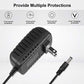 DC 5V 2A 2000mA Power Supply Cord Charger Multi Tips 10W AC Adapter with 8 Selectable Multiple Switching Connectors for TV Box LED Lights Strip Tablets Webcam Camera Speaker Router Transformer ect