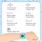 Juboos Kid's Digital Watch for Boys and Girls, Waterproof LCD Digital Sports Kids Watch with 7 Color LED Lights, Stopwatch, Alarm