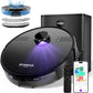 MONSGA Robot Vacuum and Mop Combo, 6000Pa Robotic Vacuum with 3.5L Self Emptying Station, Lidar Navigation Robot Vacuum Cleaner, 180mins Runtime, APP/Remote/Voice Control, for Hard Floors and Carpets