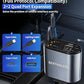 BERTHALESS Retractable Car Charger, 4 in 1 Fast Charging Car Charger with USB-C & USB-A, Compatible with iPhone 17/16/15/14/13/12/11,Galaxy,Pixel,Car Accessories Gifts for Fathers Day,Husband,Men,Dad