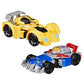 Transformers Bumblebee and Starscream Bot Racers, Easy to Change from Robot Toys to Car Toys, Action Figures for Boys and Girls 3+ ( Exclusive)