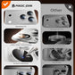 MAGIC JOHN 2 Pack Camera Lens Protector for iPhone 17 Pro Max, Full Coverage, Metal Aluminum Alloy Camera Lens Film, HD Clear, Scratch Resistant, Case-Friendly, Sliver