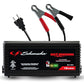 Schumacher Electric 1.5A Car Battery Charger and Maintainer, 3-in-1 Solution, for 6V/12V Power Sport, Automotive, and Marine Batteries, SC1355
