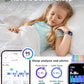 BIGGERFIVE Smart Watch for Kids, 1.8" Fitness Tracker Watch Pedometer, Heart Rate, IP68 Waterproof, Sleep Monitor, Calorie Step Counter, 5 Puzzle Games with/Without APP for Girls Teens 5-16, Nylon