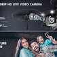 AVIALOGIC Mini Drone with Camera for Kids, Remote Control Helicopter Toys Gifts for Boys Girls, FPV RC Quadcopter with 1080P HD Live Video Camera, Altitude Hold, Gravity Control, 2 Batteries, Black