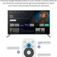 ONN Android TV 4K UHD Streaming Device with Voice Remote Control Google Assistant & High Speed HDMI Cable (100026240) Black