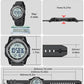 Beeasy Digital Watch for Men Women, 50M Waterproof, Ultra-Thin & Lightweight, 44mm Silicone Sports Watch with Alarm, Stopwatch, Countdown, Ideal for Gym, Running, School, Daily Wear