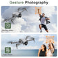 PRO Drone with Camera for Adults 4K,Brushless Motors Drone for Kids Beginners,40mins Flight Time with 2 Batteries,FPV Foldable RC Quadcopter,Toys Gifts for Teen Boys Girls, Beginner（Grey）
