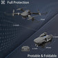 MOCVOO Drone With 1080P Camera for Adults Beginners Kids, Foldable RC Quadcopter, Toy Drones Gifts, FPV Drone Video, 2 Batteries, Carrying Case, One Key Start, Headless Mode, Waypoints fly, 360° Flips