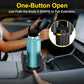 Cup Holder Expander (Adjustable Holder & Base, Auto-Fit Hold, One Button Open), Car Cup Holder Expander for Yeti, Hydro Flask, Nalgene, Owala, Bottles in 2.6"- 4.8" (1 Pack)