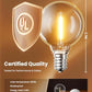 Brightown 25 Pack G40 LED String Light Replacement Bulbs - E12 Base, 2200K Warm White, Shatterproof Plastic, Waterproof, 1.5 Inch Dimmable LED Light Bulb for Indoor Outdoor Patio Lights