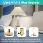3 Way LED Light Bulbs 50 100 150W Equivalent, Daylight White 5000K 3 Way Light Bulbs, A19 Three Way Light Bulb,E26 Base LED Light Bulb for Reading,Living Room-2 Pack