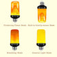 Hompavo 【Upgraded】 LED Flame Light Bulbs, 4 Modes Flickering Light Bulbs with Upside Down Effect, E26/E27 Flame Bulb for Halloween Christmas Party Patio Porch Home Indoor & Outdoor Decorations - 2