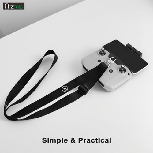 Arzroic Lanyard Neck Strap Drone Accessories for DJI Mini 4K / 2/2 SE / 3/3 Pro, DJI Flip/Neo/Mavic 3 / FPV, and DJI Air 3S / 3 / 2S