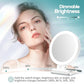 B Beauty Planet Magnifying Mirror with Light 30X, Double-Sided 1X/ 30X Magnifying Makeup Mirror with Tweezer, 2000mAh 3 Colour Modes with Adjustable Brightness,Foldable Travel Mirror(9" L x 7" W)