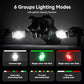 Drone Strobe Light, FAA Night Flying Light, Anti Collision LED Flash Light, for DJI Neo 2/ Avata 2/ Mini 4K/ Mini 5/4/ 3/ Mavic 4/3/ 2/ Air 3S Accessories, for Aircraft Car Motorcycles (2 Pack)