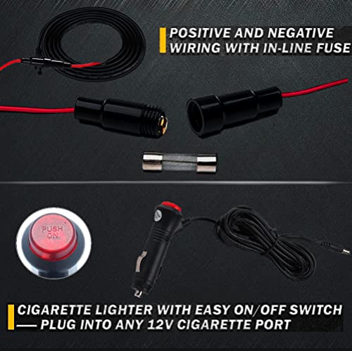 Underglow Kit for Car, Led Underglow Lights with App and Remote Control, 16 Million RGB Colors, 29 Preset Modes, Music & DIY Mode, Under Car Led Lights Exterior for SUVs, Trucks, DC 12V