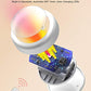Puck Lights with Remote Control, Battery Operated LED Push Light Wireless, 13 Color RGB - for Closet, Bedroom Wall, Under Cabinet, Battery Powered Puck Lights. Convenient 3M Stick On, 6 Pack