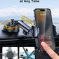 Rorhxia 3-in-1 Phone Mount for Car [2025 Most Stable and Flexible Suction Cup] Vent Dashboard Windshield Cell Phone Holder Car Fit for iPhone, Samsung, All Phone