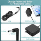 Charger for Lenovo Laptop IdeaPad 1/3/5 Slim 3/3i Flex 5 (14 15 16 Inch) V14 V15 V17 S145 S340 S540 320 320S 330 330S Lengthened Power Cord Round Tip AC Adapter 65W 45W